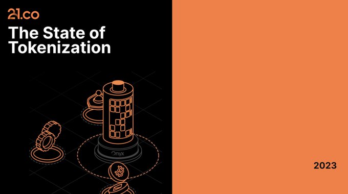 21.co:2030年代币化资产市值可达到10万亿美元 21.co:2030年代币化资产市值可达到10万亿美元