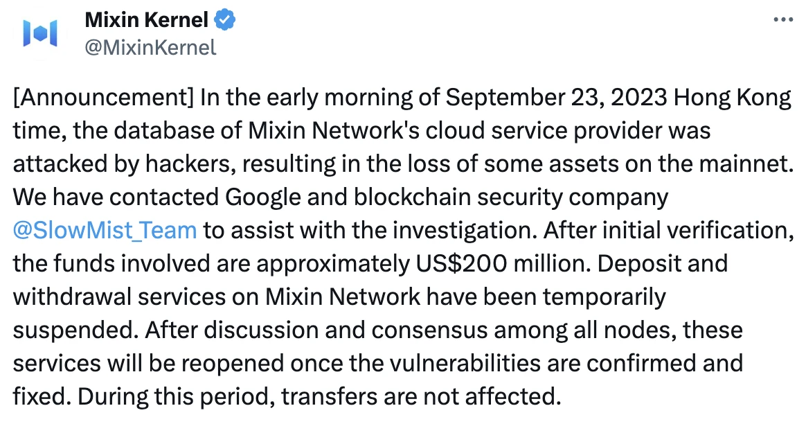 Cregis Research:Mixin被盗之后,加密托管何去何从