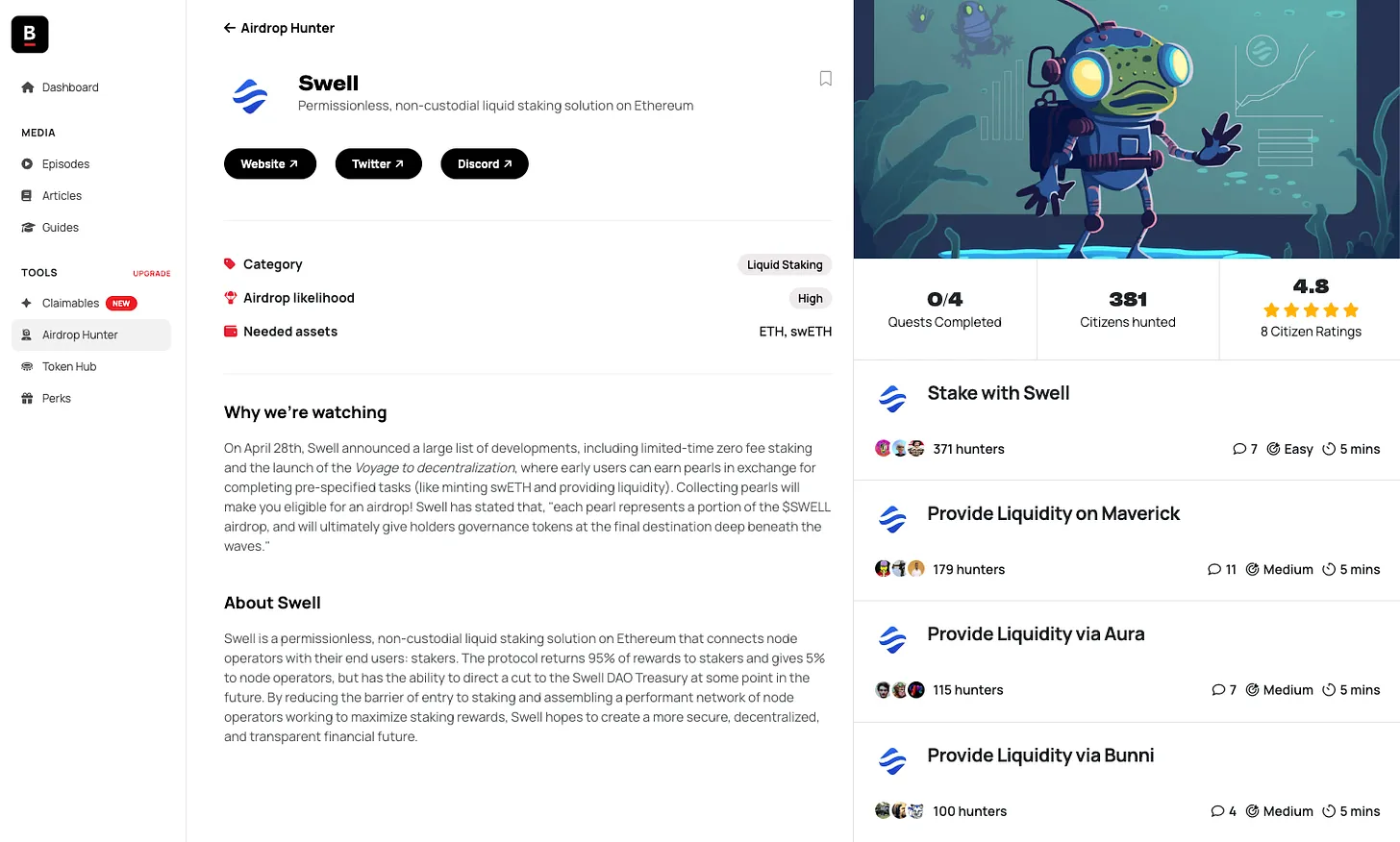 深入了解空投产业:「假数据」与撸毛党