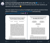 GPT-4不知道自己错了! LLM新缺陷曝光,自我纠正成功率仅1%,LeCun马库斯惊呼越 GPT-4不知道自己错了! LLM新缺陷曝光,自我纠正成功率仅1%,LeCun马库斯惊呼越