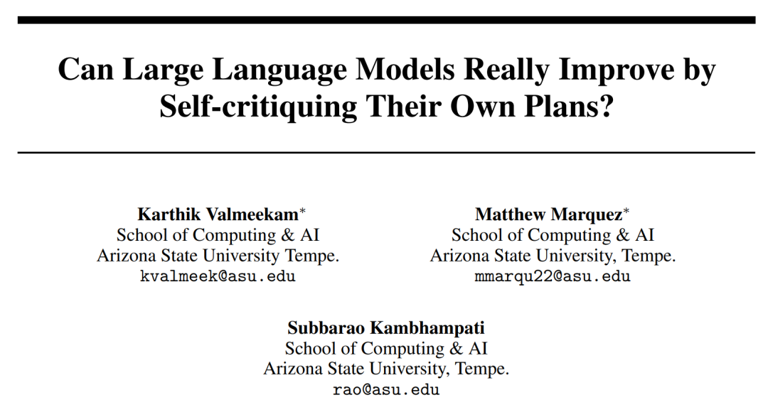 GPT-4不知道自己错了! LLM新缺陷曝光,自我纠正成功率仅1%,LeCun马库斯惊呼越改越错