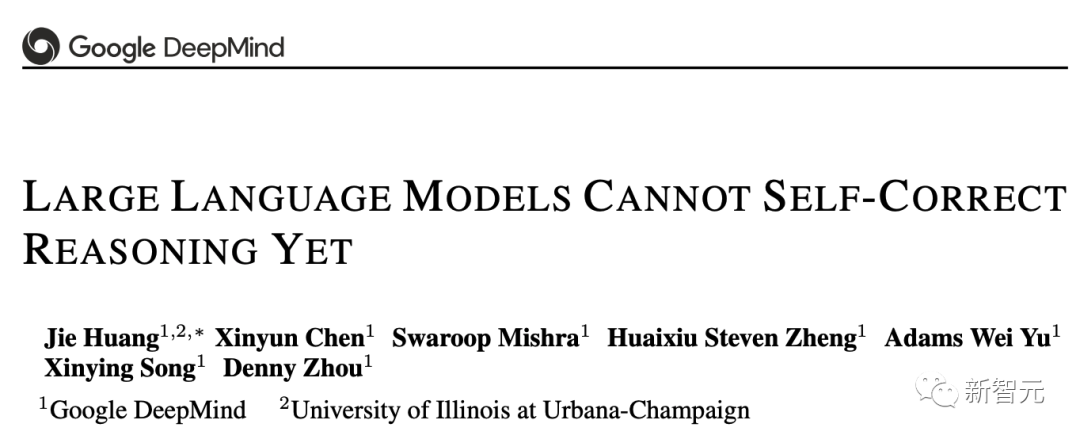 GPT-4不知道自己错了! LLM新缺陷曝光,自我纠正成功率仅1%,LeCun马库斯惊呼越改越错