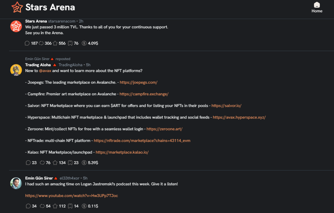 多角度对比三款SocialFi产品:friend.tech、Stars Arena、TOMO