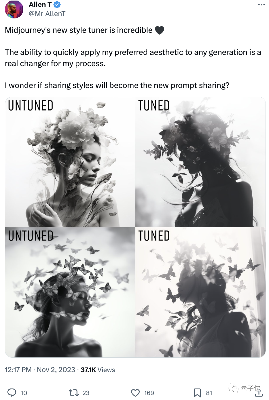 Midjourney 大更新:开放自定义风格新功能!网友:最改变游戏规则的一集
