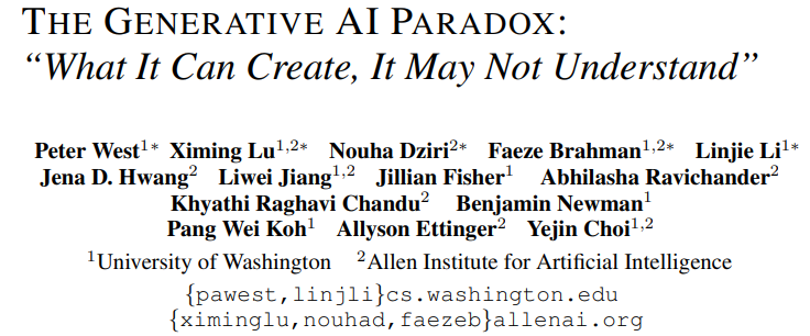 AI能理解自己生成的东西吗? 在GPT-4、Midjourney上实验后,有人破案了