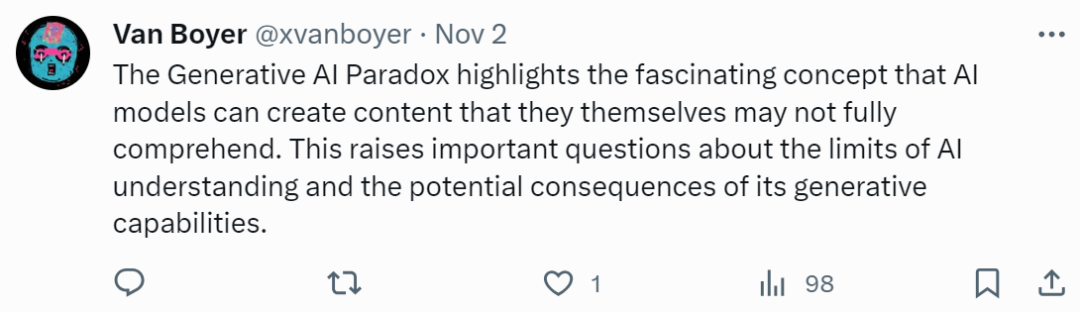 AI能理解自己生成的东西吗? 在GPT-4、Midjourney上实验后,有人破案了