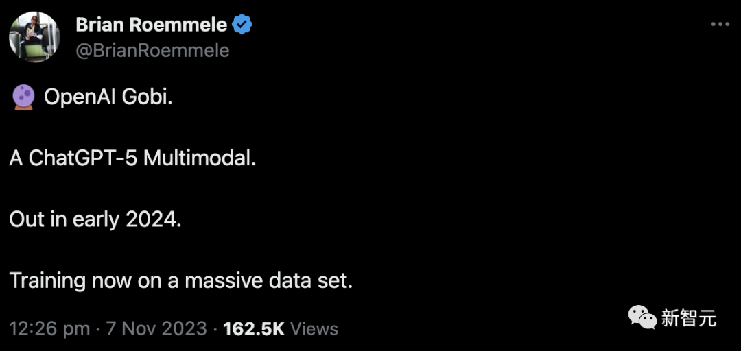 GPT-5明年降临?爆料人泄露多模态Gobi就是GPT-5,已初现自我意识