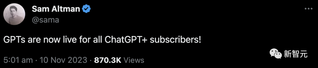 Altman亲手复刻「Grok」,背刺马斯克!定制GPT正式开放,最全第三方市场已出