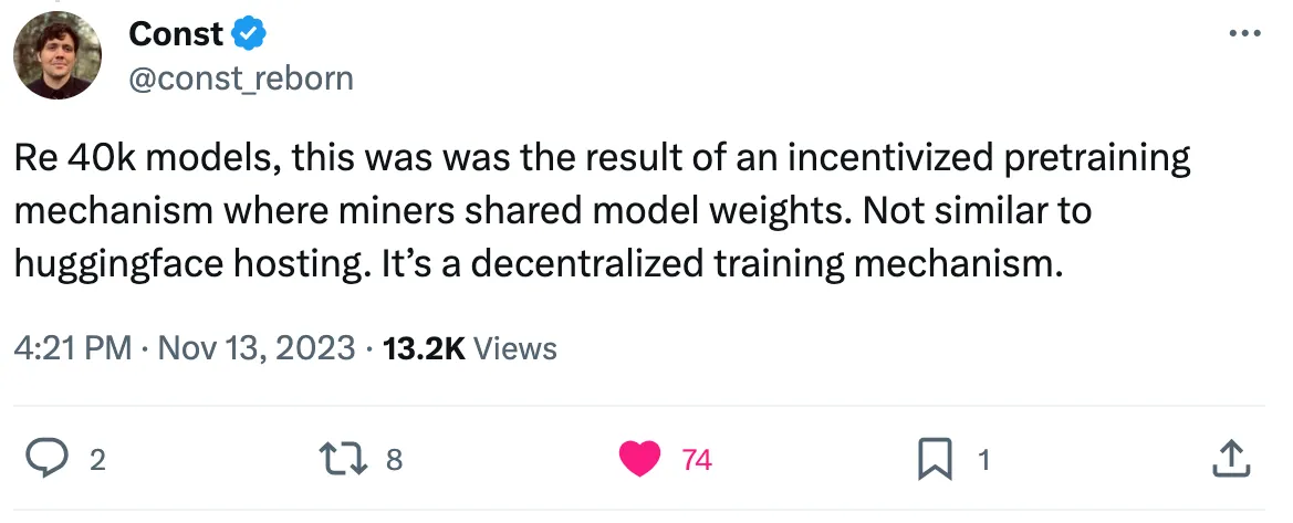 解读Bittensor:一月上涨400%,AI+Crypto赛道黑马