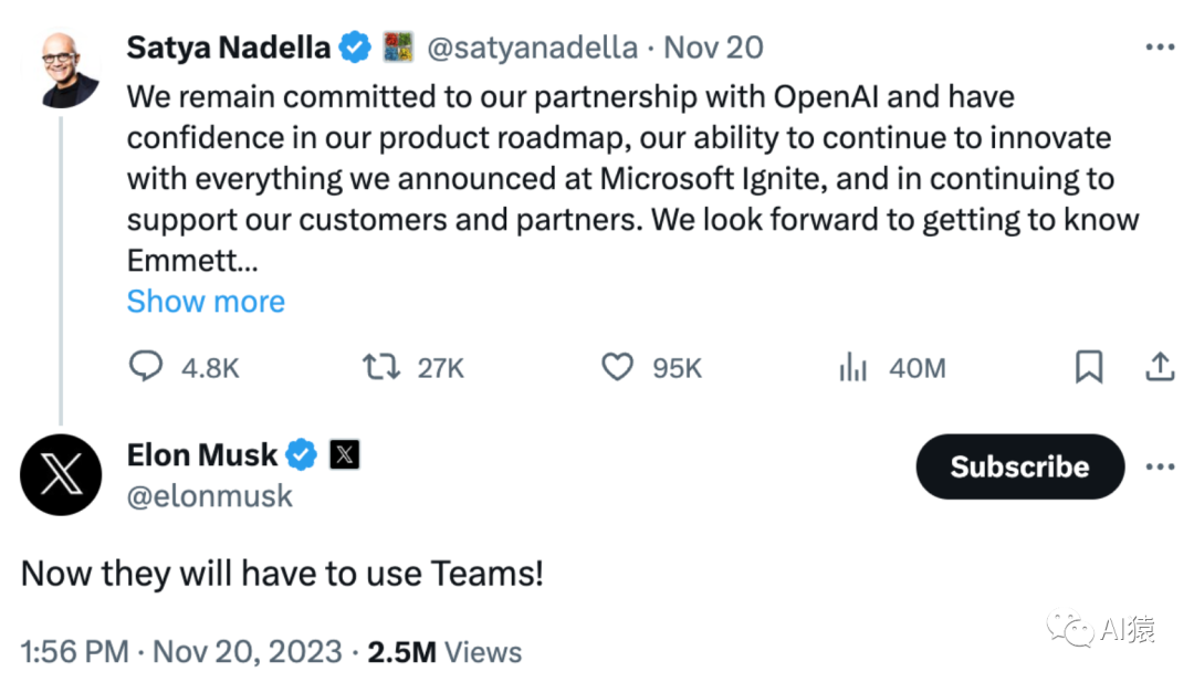 为什么 Sam 回归 OpenAI 对微软有利？