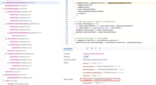 双重流动性之殇 —— KyberSwap 巨额被黑分析