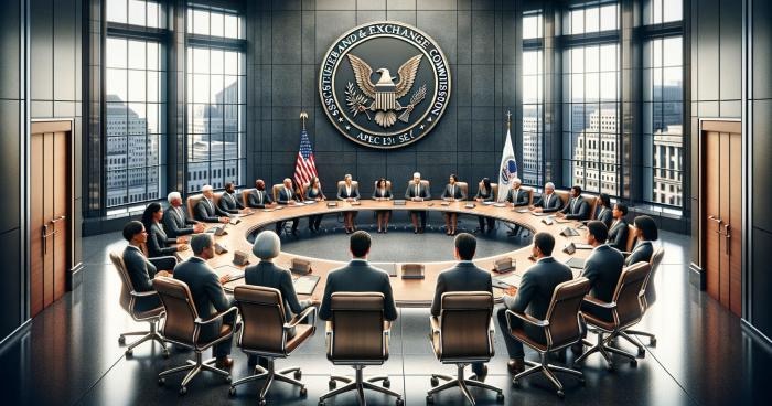 美国SEC于11月底会见了包括Grayscale和其他七家现货比特币ETF申请商 美国SEC于11月底会见了包括Grayscale和其他七家现货比特币ETF申请商