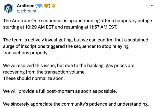 从Arbitrum宕机:看比特币L2和以太坊L2的不同道路