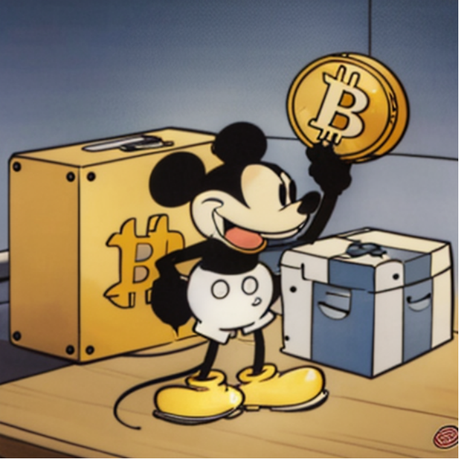 Aipick:百岁米奇和十五岁比特币