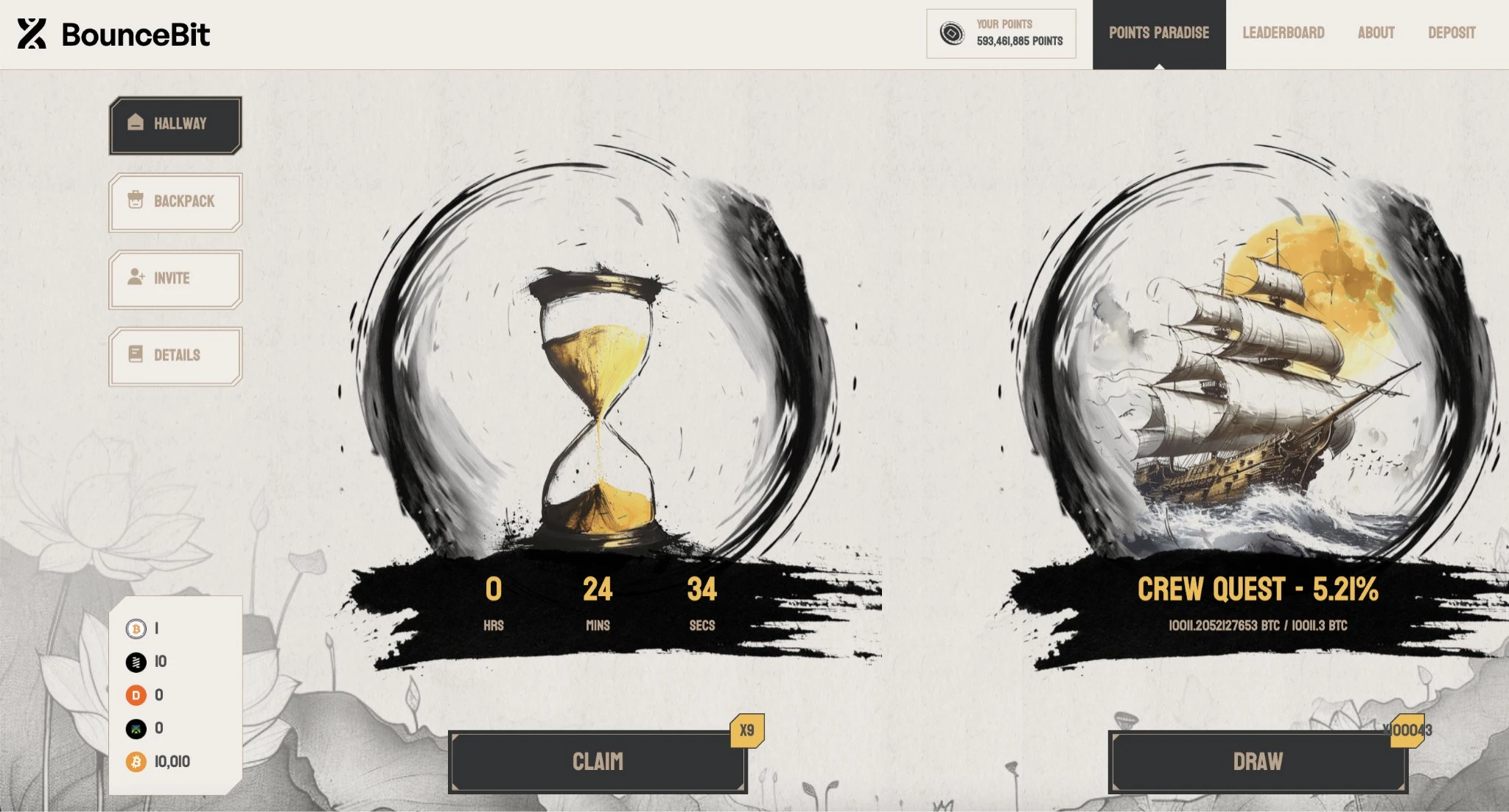 为比特币另起炉灶,BounceBit引入质押生息和积分玩法