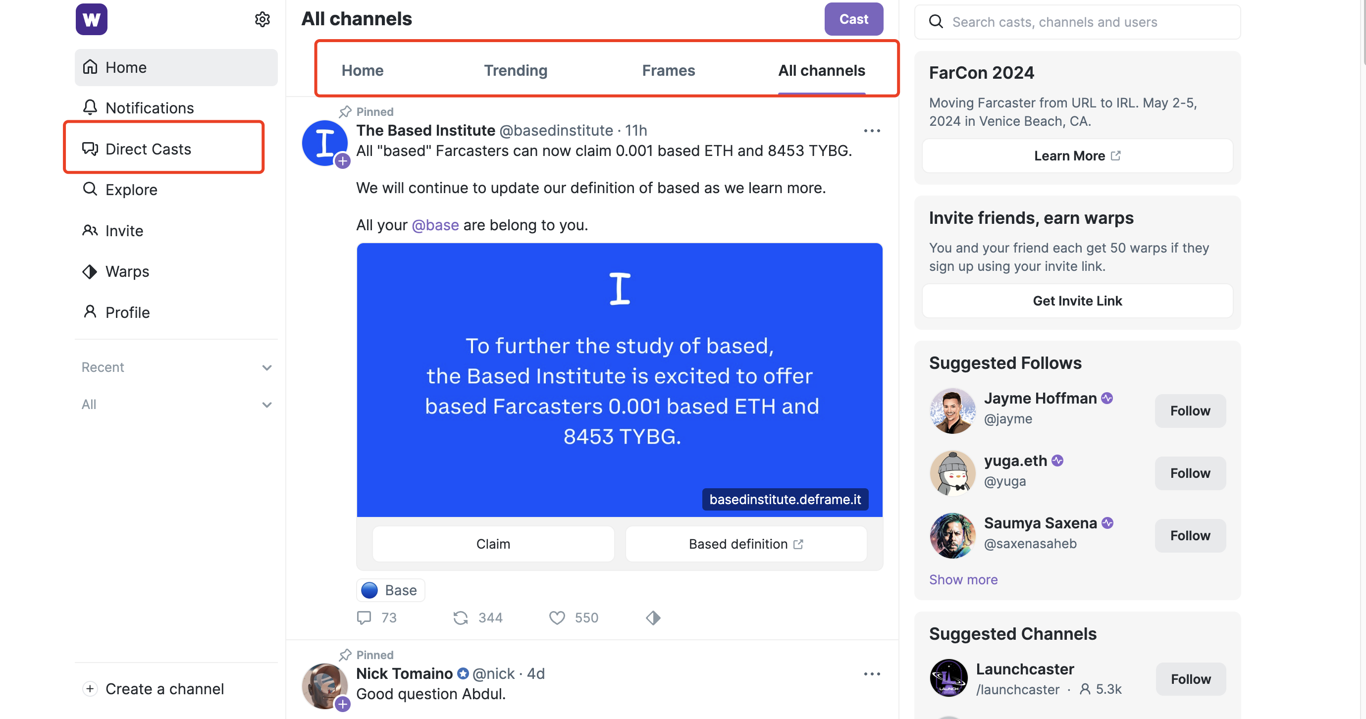 Warpcast最全指南:如何玩转这款「加密Alpha社交应用」?