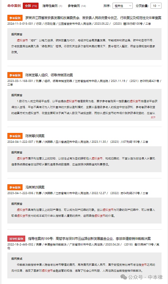 人民法院案例库上线 一文梳理关于虚拟数字货币的全部案例