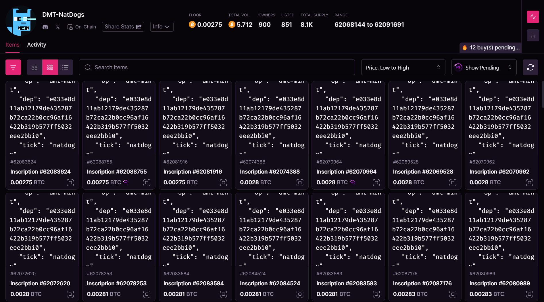 Natcats一周十倍,DMT概念小图片究竟是什么?