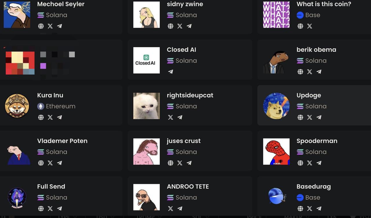 「tremp」涨幅近千倍,Solana的政治模因币为何风靡?