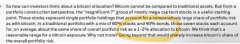 贝莱德建议客户在多元化投资组合中持有1-2% 的比特币 贝莱德建议客户在多元化投资组合中持有1-2% 的比特币