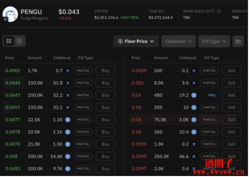 胖企鹅原生代币PENGU空投时间确定,初始流通市值直逼30亿美元?