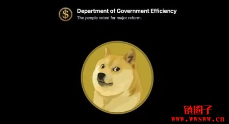 狗狗币LOGO现身美国政府效率部官网,带动币价飙涨11%