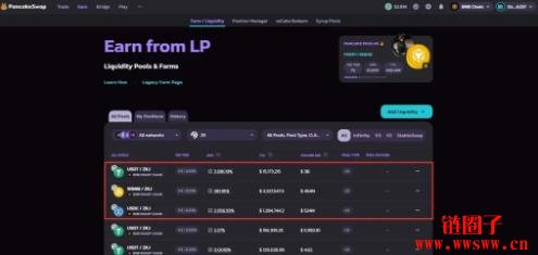 PancakeSwap和OKX Web3钱包参与流动性池教学