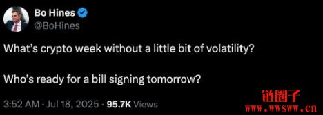 川普签署《GENIUS Act》!美国首部稳定币监管法案正式落地