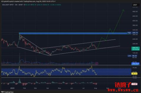 2025年8月Solana价格预测:Solana价格距离底部多远?