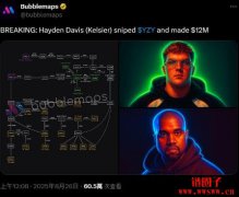 LIBRA 争议人物Hayden Davis传狙击YZY币,获利1200万美元 LIBRA 争议人物Hayden Davis传狙击YZY币,获利1200万美元