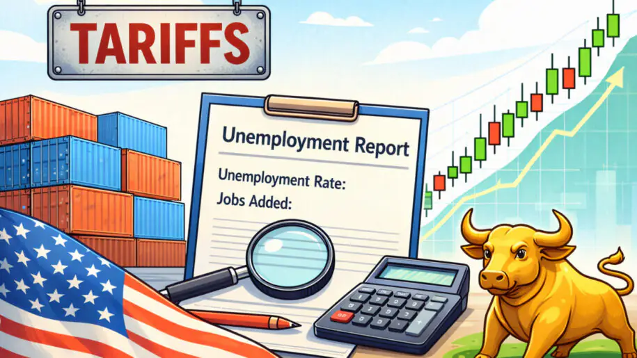 特朗普关税决定和今日就业数据：预期结果以及加密货币将如何反应？
