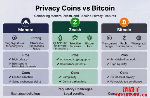 比特币真的匿名吗？隐私币与比特币的对比