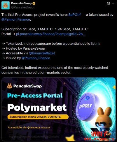 Polymarket空投预热?币安钱包首发pPOLY打新!